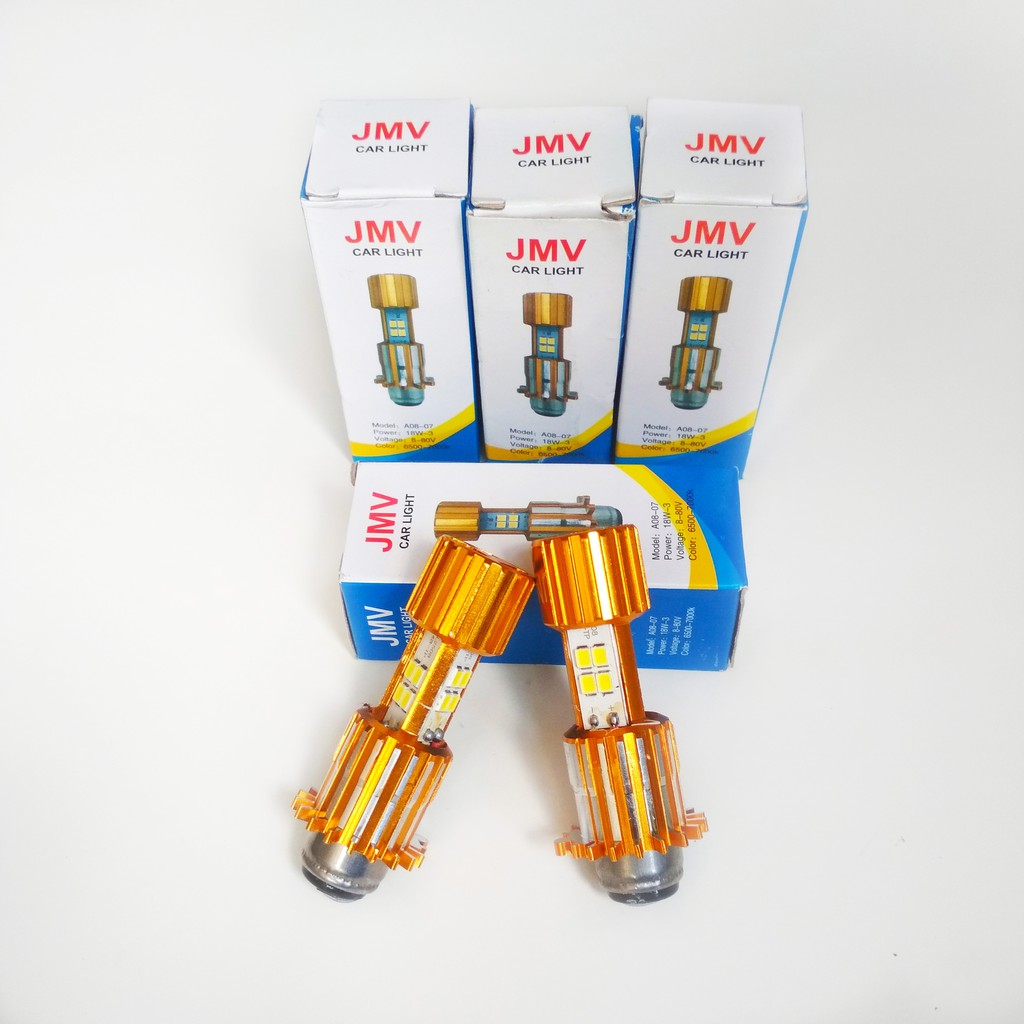 Lampu Led H6 Lampu Motor Led 3 Sisi Super Terang