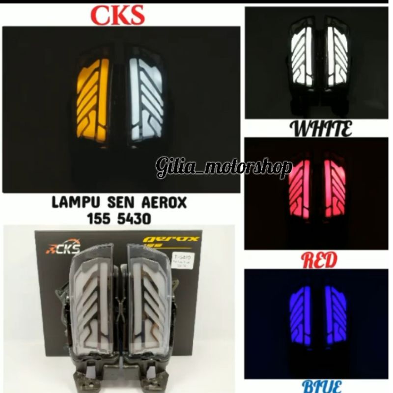 LAMPU SEIN DEPAN AEROX 155 NEW 2020 SEN SENJA LAMPU LED SEN NEW AEROX 155 2020 CKS