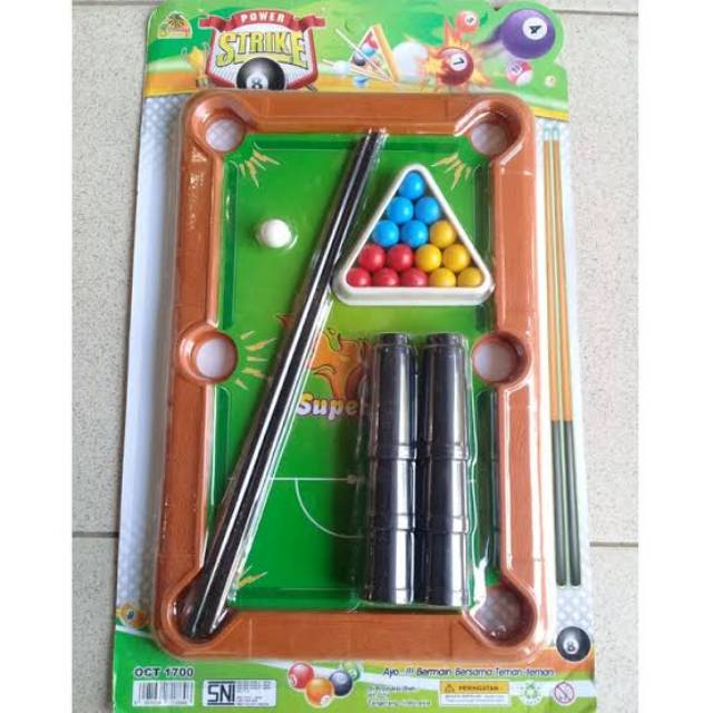 Mainan anak bliyar  mini biliar
