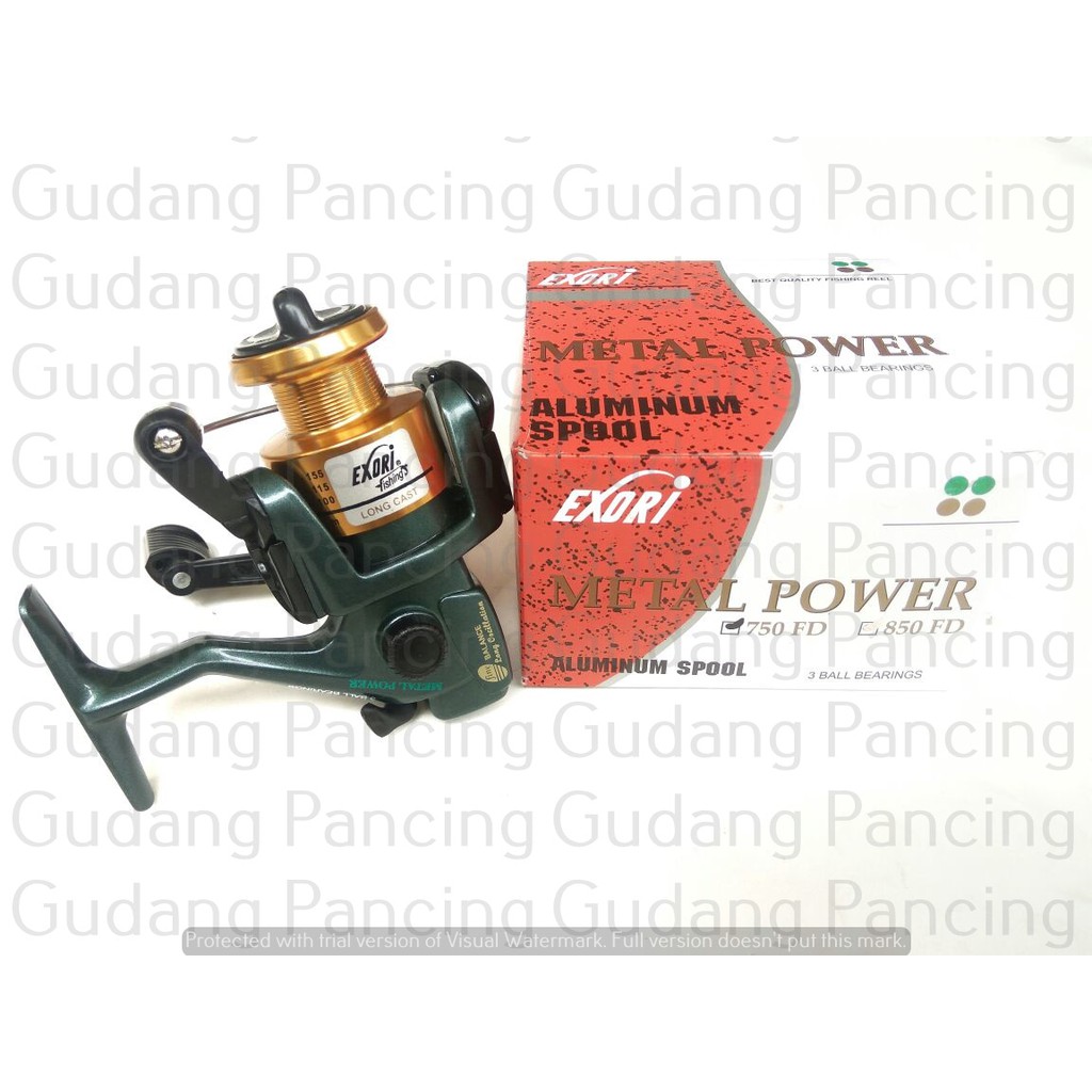 Reel Exori Metal Power 750 FD