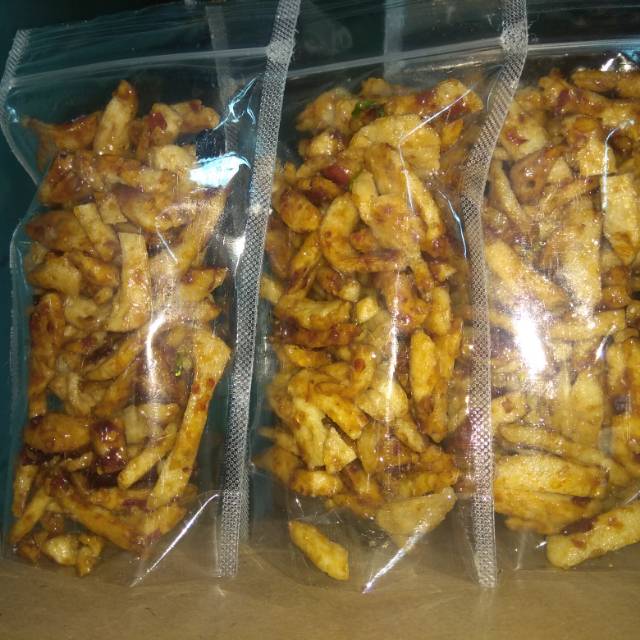 

Basreng,mie,makaroni balado