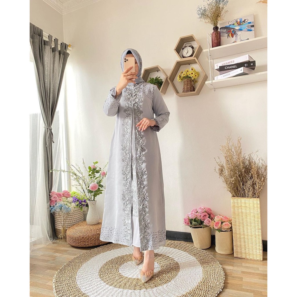 LONG GAMIS CARDIGAN/LONG GAMIS PESTA