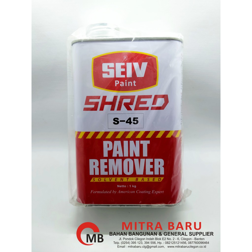 Paint Remover Seiv/ Penghilang Cat/Seiv Shred Paint Remover 1kg