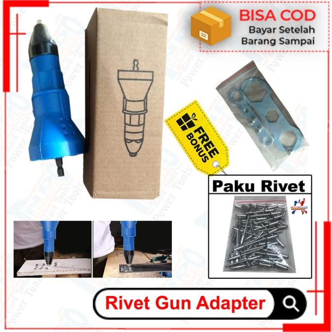 Alat Tang Rivet Ripet Rifet Alat Konektor Adaptor Mata Bor