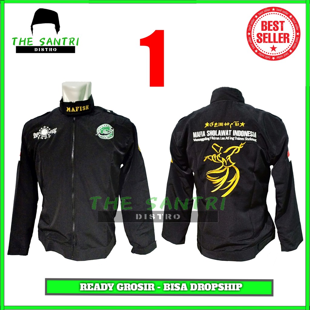 Jaket Mafia Sholawat Murah / Jaket Mafish Murah / Jaket Mafia Sholawat Keren / The Santri Distro