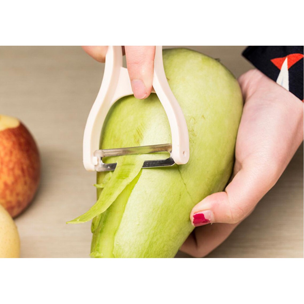 UNNISO - Double Peeler / Alat Pengupas Buah Multifunction