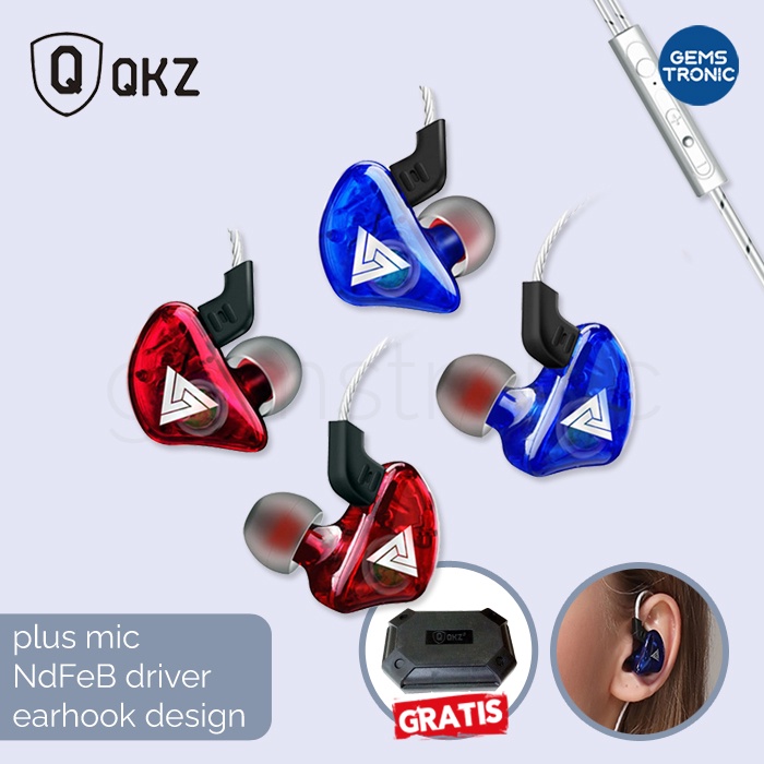 Knowledge Zenith QKZ-CK5 KZ In-Ear Earphone HiFi with Mic-0