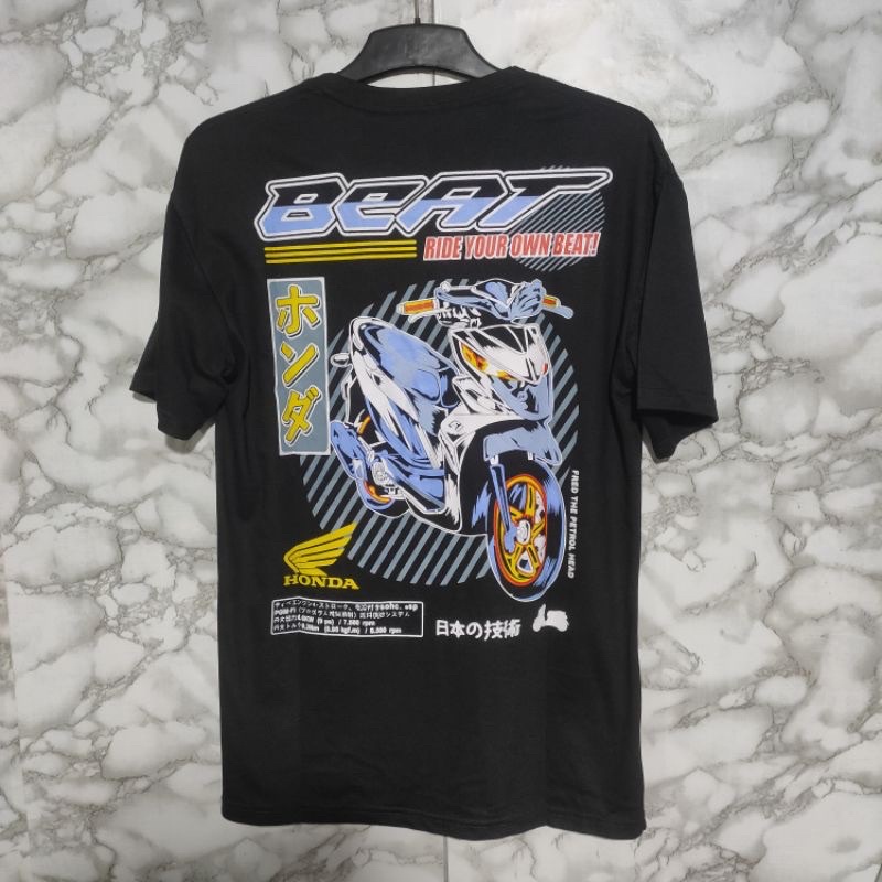 kaos motor ramadhan race hitam distro