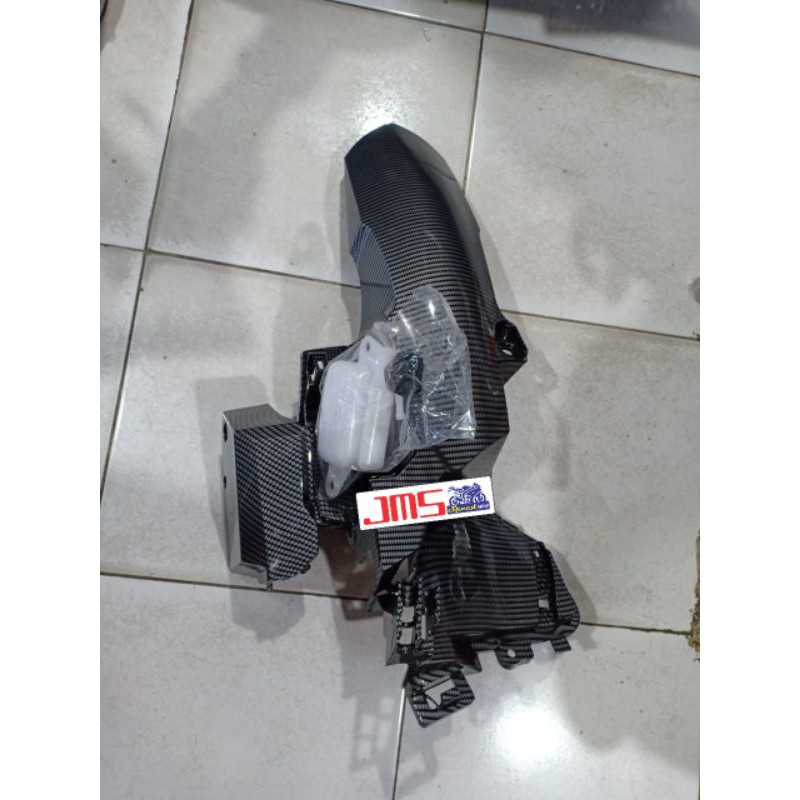 Spakboard kolong carbon nemo vario 125 dan vario 150 lama dan baru plus tabung radiator