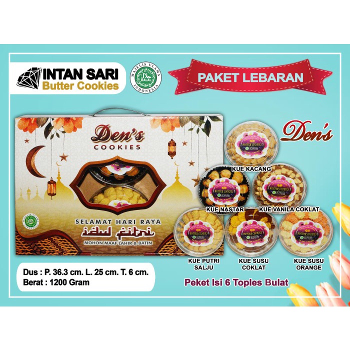 

Baru PAKET Parcel Kue Lebaran Dua Sirup 4 Kue MURAH ENAK Kue Lebaran - Kue isi 6 Berkualitas