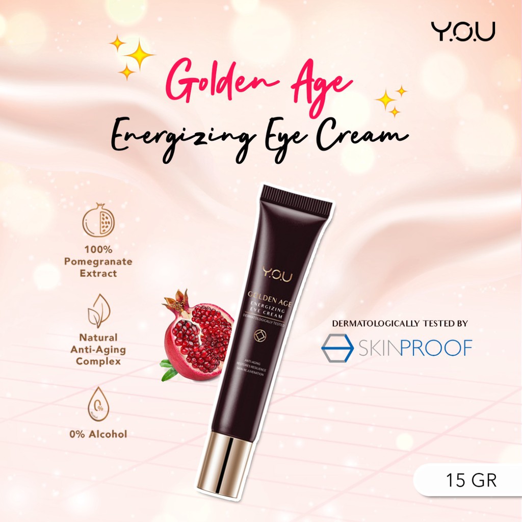 Kosmetik You Golden Age Energizing Eye Cream 15g [ Intense Eye Firming Treatment]