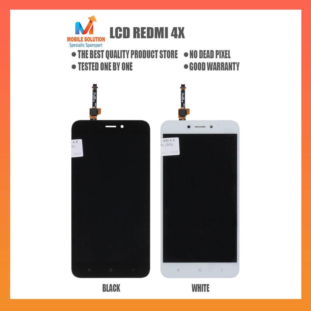 Grosir LCD Xiaomi Redmi 4x Fullset Touchscreen ORIGINAL 100% Garansi 1 Bulan + Packing / Bubbel