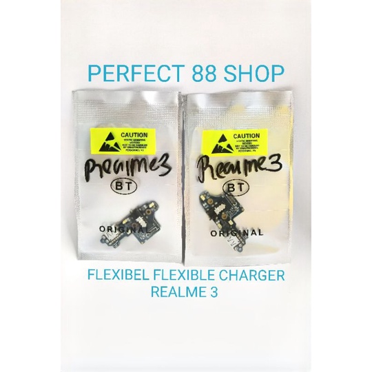 FLEXIBEL FLEXIBLE CHARGER OPPO REALME 3 KONEKTOR HF+MIC Ori