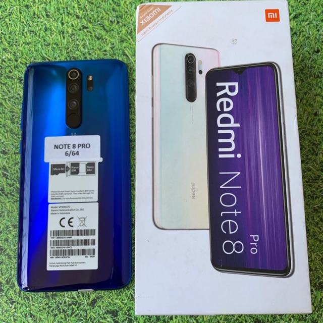 Xiaomi Redmi Note 8 Pro Second Garansi Resmi Panjang Mulus Lengkap Indonesia