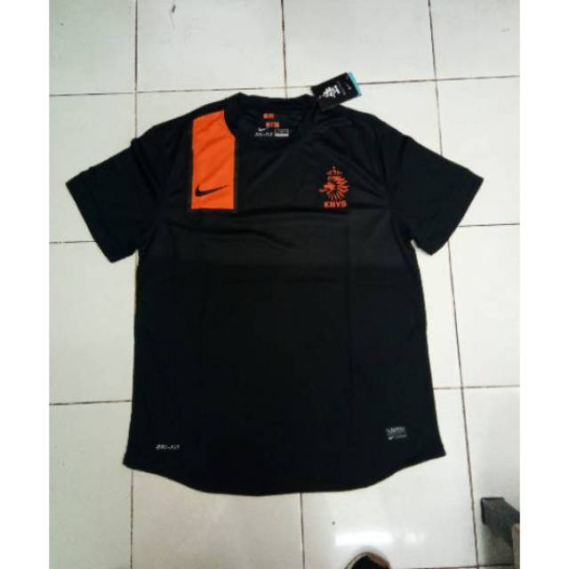 Jersey + Celana Negara Belanda Go World Cup 2012 Grade Ori