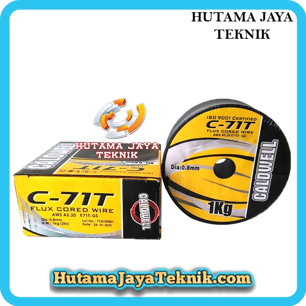 Kawat Las MIG Flux Core Gasless [Tanpa Argon] 0.8 0,8 0.8mm 0,8mm 1kg