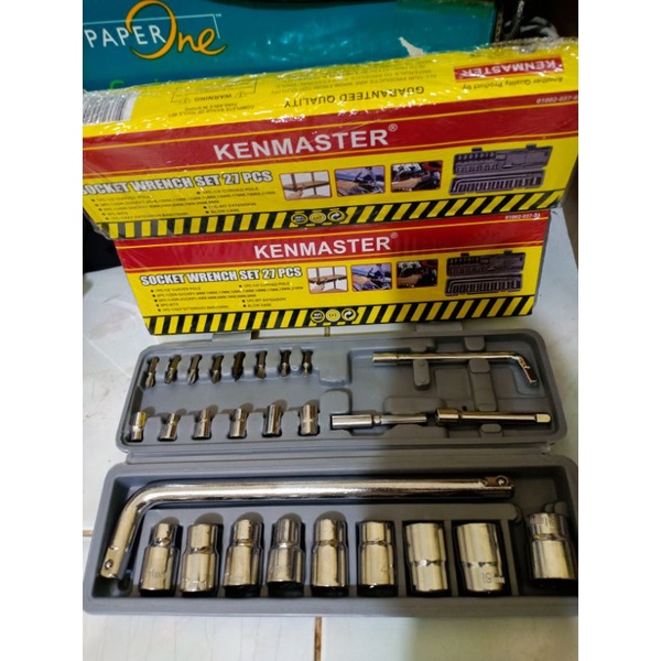 Kunci Shock / sok set 27 Pcs Merek Kenmaster Original