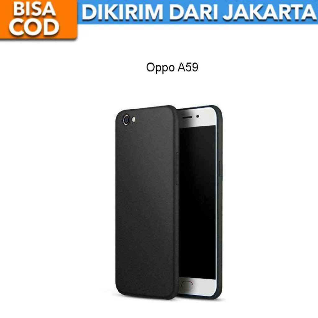 SoftCase Black Matte for Oppo A59