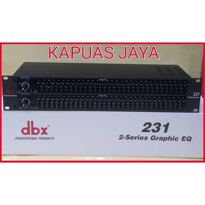 Equalizer DBX 231 NEW Graphic Equalizer EQ