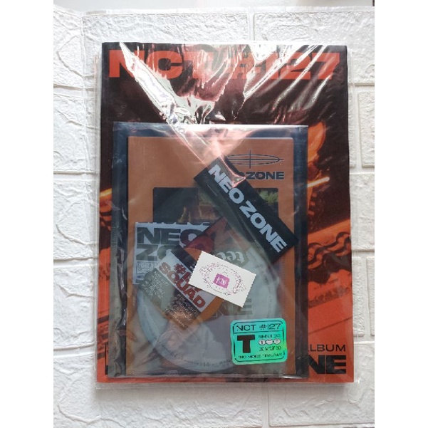 album nct 127 neozone t ver sealed / album only / photocard jungwoo