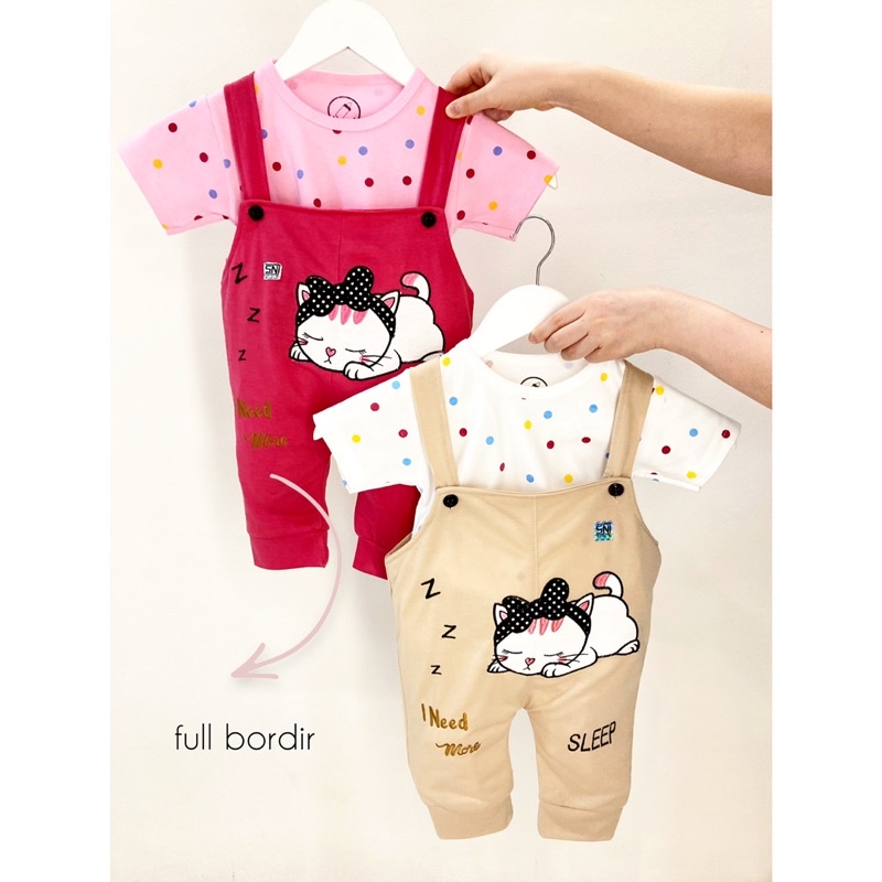 SLEEPING CAT / KITTENBELL / SINGING FLAMINGO Baju Setelan Jumper Pergi Lucu Fashion Anak Bayi Perempuan Cewe terlaris murah Lucu