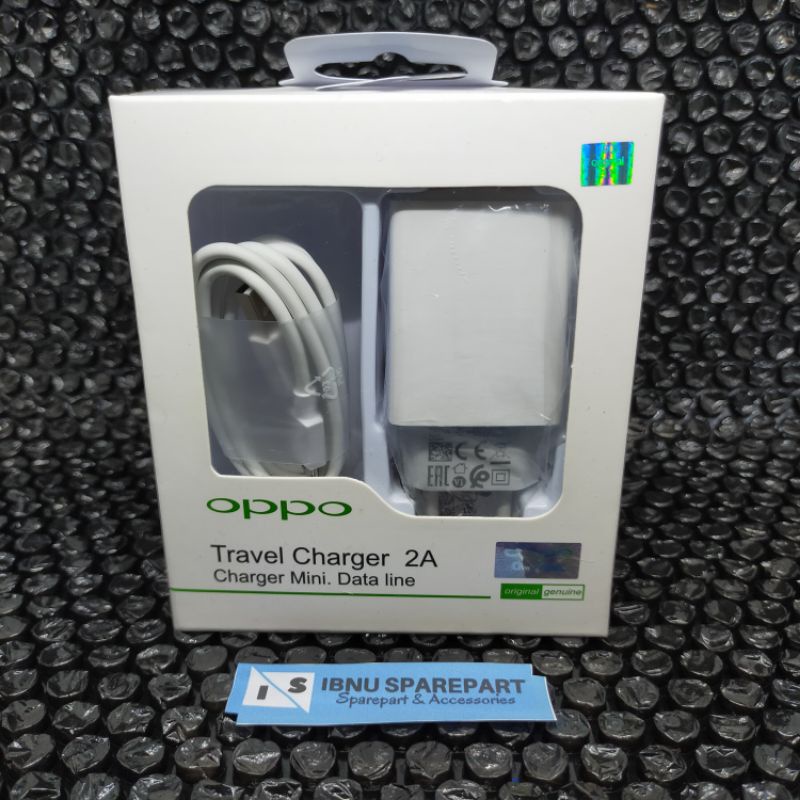 [PROMO] Charger Oppo Original 100% Fast Charging 2A / Oppo F7 F5 F3 F1plus F1s A7 A3s A71 A83 A37