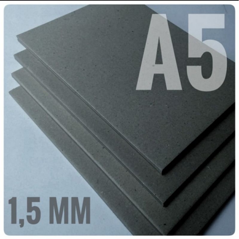 

KARTON BOARD NO 40 /1,5 MM UK A5 / 14,8 CM X 21 CM ( 20 LEMBAR )