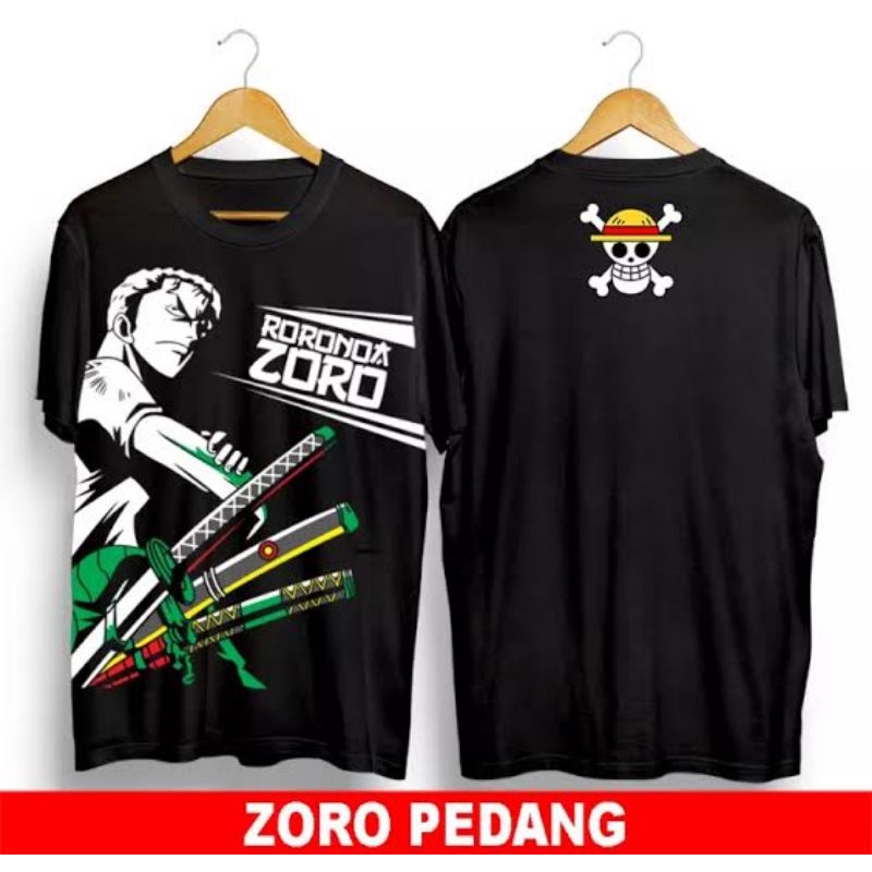 Kaos anime one piece distro Unisex Murah