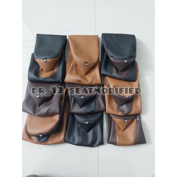 KULIT JOK HONDA SCOOPY GENIO VARIO BEAT  WARNA COKLAT BAHAN MBTECH