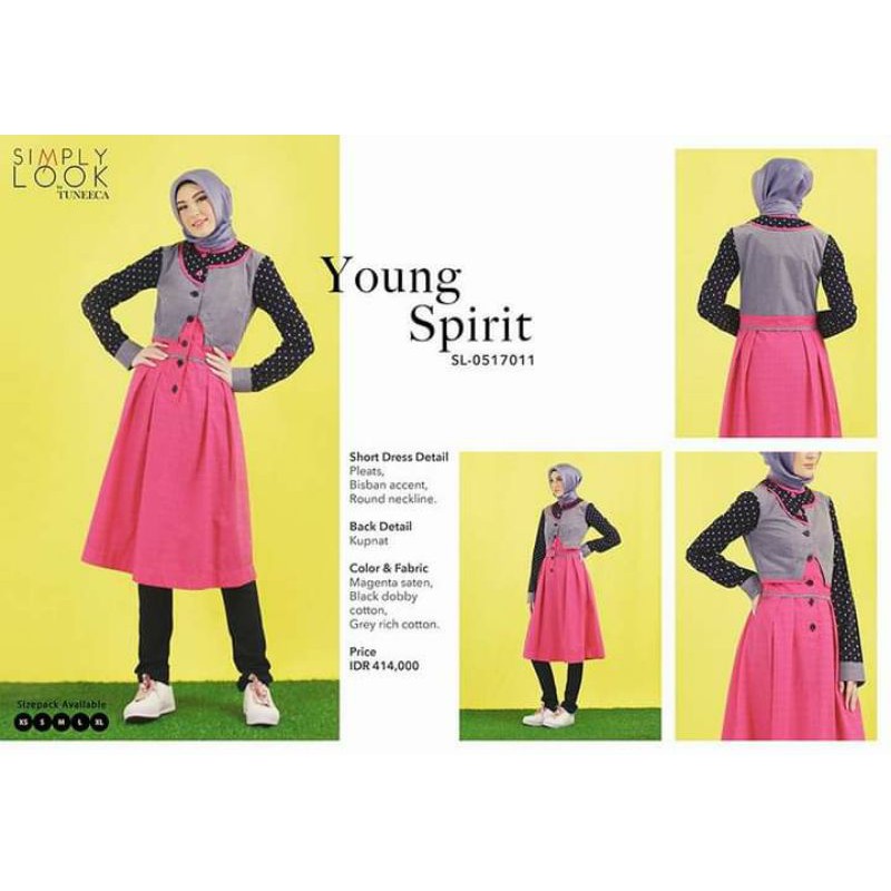 Tunic Simply look by tuneeca. Young spirit SL-0517001