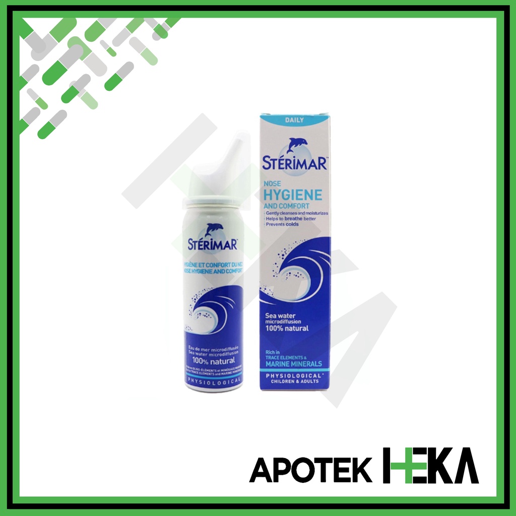 Sterimar Nose Hygiene and Comfort 50 ml - Pencuci Hidung (SEMARANG)