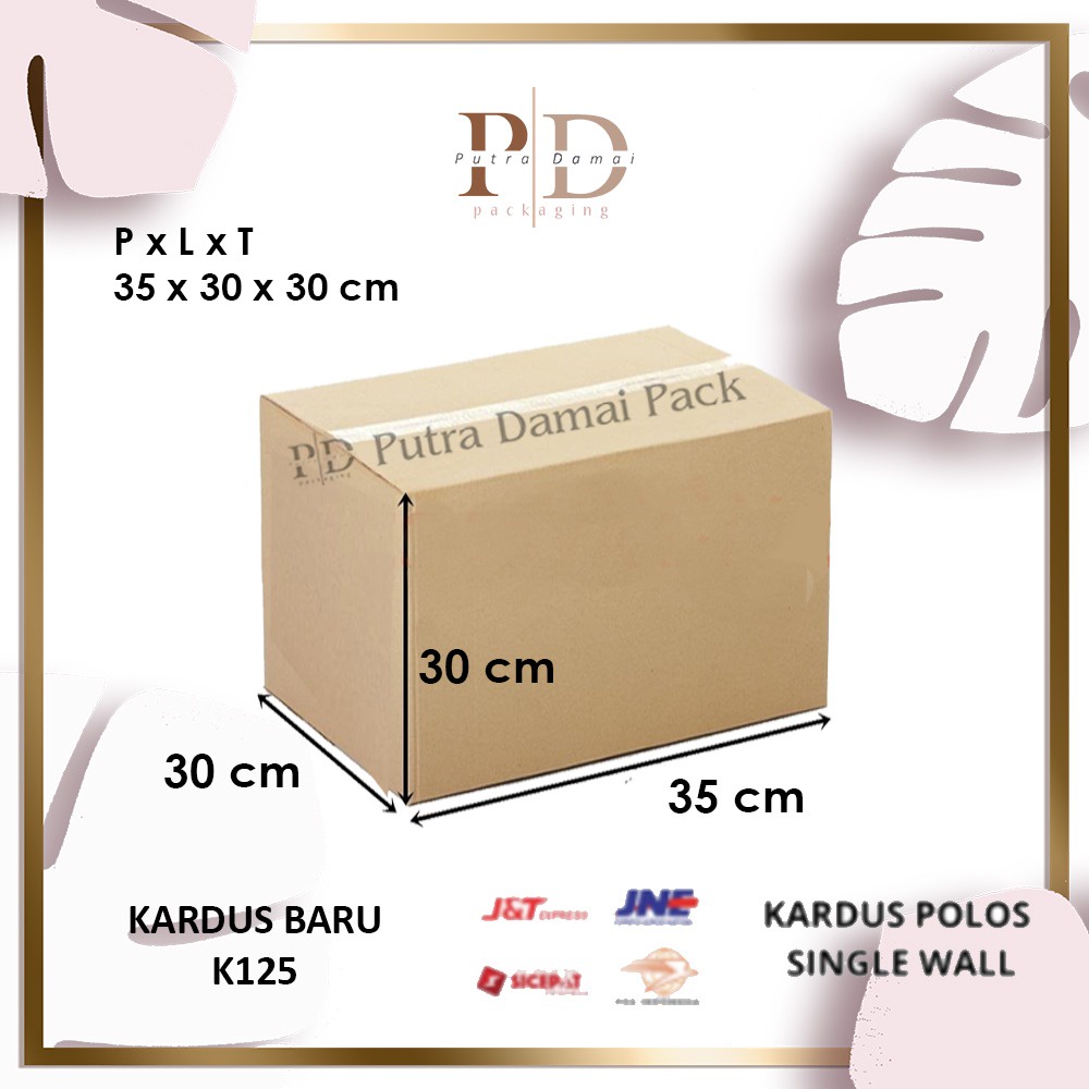 

5 PCS KARDUS / BOX PARCEL CUSTOM DLL. UKURAN 35 x 30 x 30