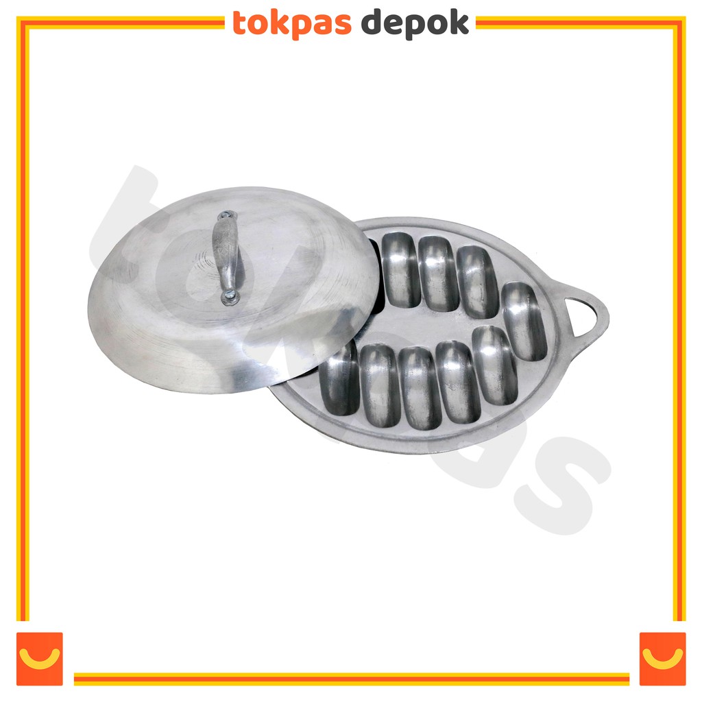 Cetakan Kue Pukis Bulat Gandos Pancong Rangi Isi Lubang 12 LY-018