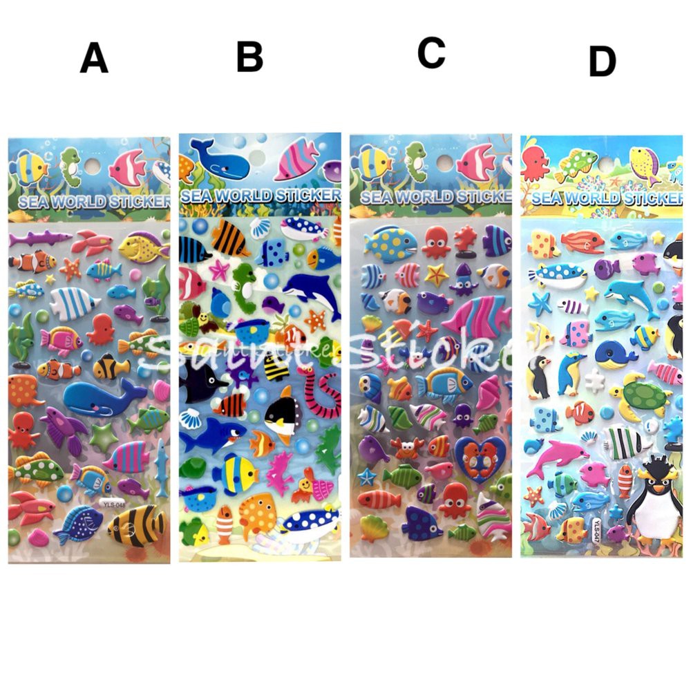 

Dijual Gambar tempel - Sticker - Stiker Anak Timbul Ikan Sea World Limited