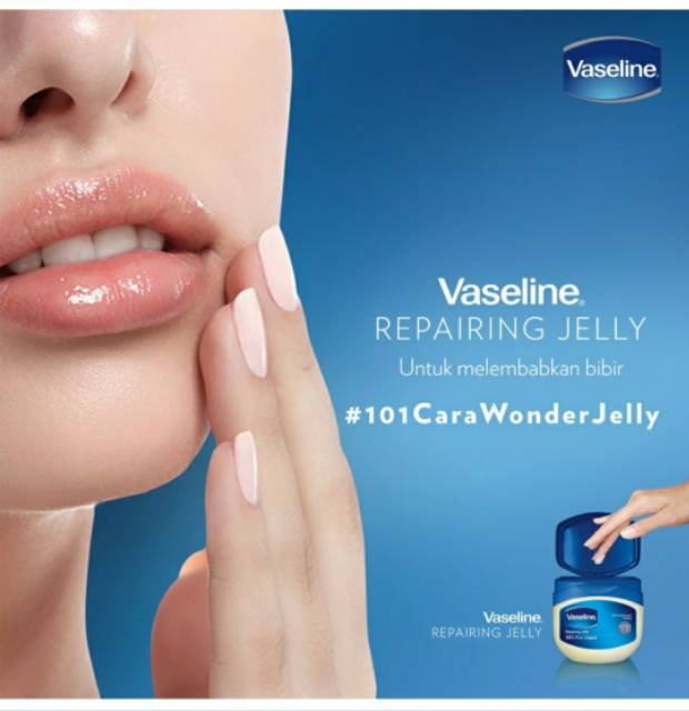 VASELINE REPAIRING PETROLEUM JELLY LOTION ORIGINAL PURE 100ML