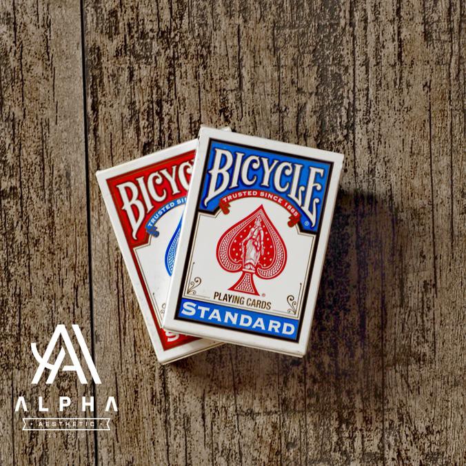 Kartu Remi Bicycle Standard / Bicycle USPC Playing Card Poker USA - Biru