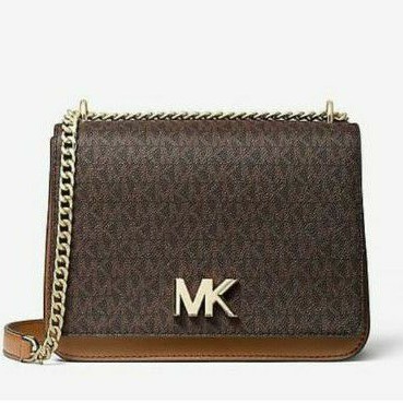 mk mott large chain shoulder