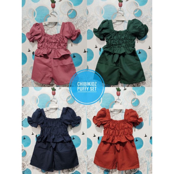 CHIBIKIDZ CUTE PUFFY SET