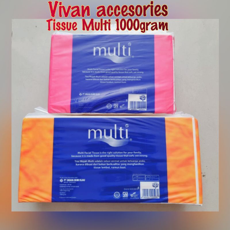 Tissue Multi/ Tisu Wajah/Facial Tissue 700 gram