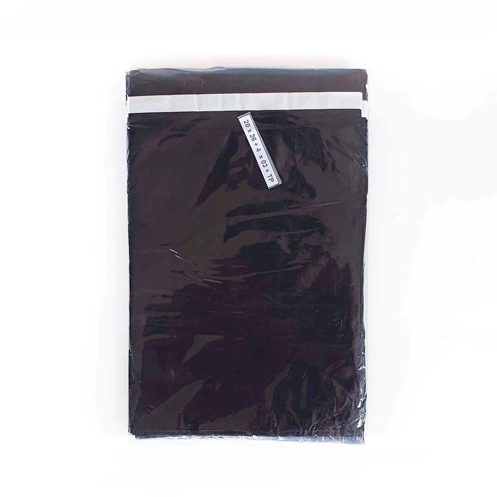 TERMURAH Amplop Plastik Hitam Polymailer Packing online shop 100PCS