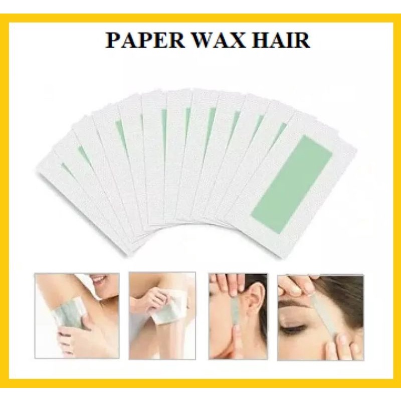 Pencabut Bulu Perontok Bulu Hair Removal Strip Waxing Paper Wax Kertas Cabut Bulu Ketiak Kaki Rambut