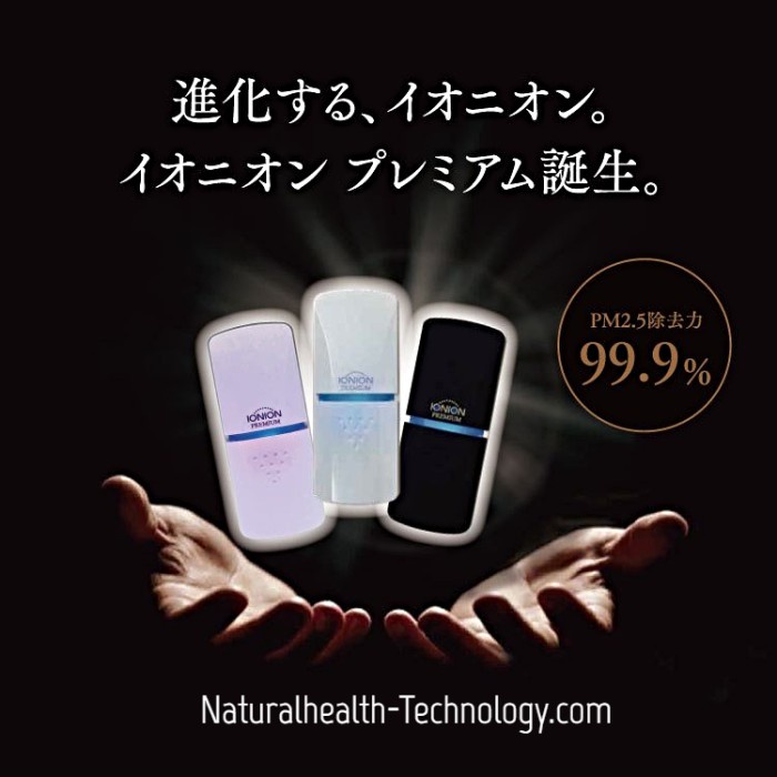 Ready - Ion Negative Air Purifier Ionion Premium Black