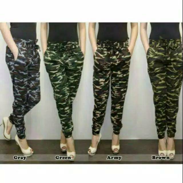 CELANA PANJANG ARMY WANITA