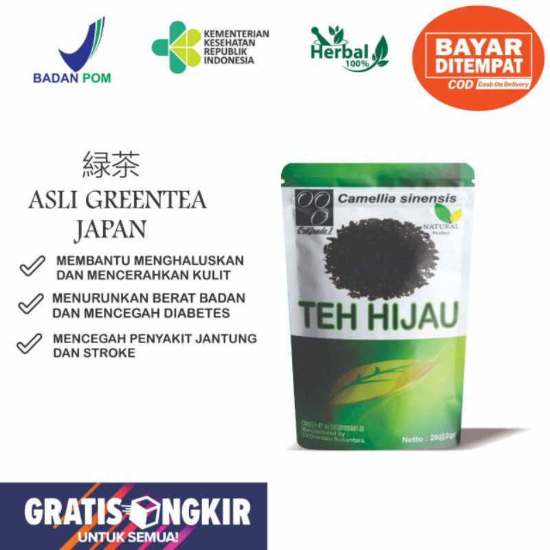 

GreenTea - Teh Hijau Kualitas Super Membantu Menghaluskan Dan Mencerahkan Kulit | Promo Termurah Green Tea Japan Teh Hijau Detox Tea Efek Slimming Yang Kuat Teh Pelangsing Membantu Melangsingkan Tubuh Slimming Detox Teh Hijau