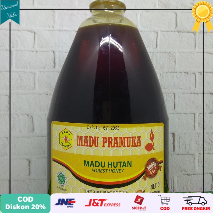 

❤COD❤ Madu Pramuka Madu Hutan ( Lebah Liar ) 2000ml