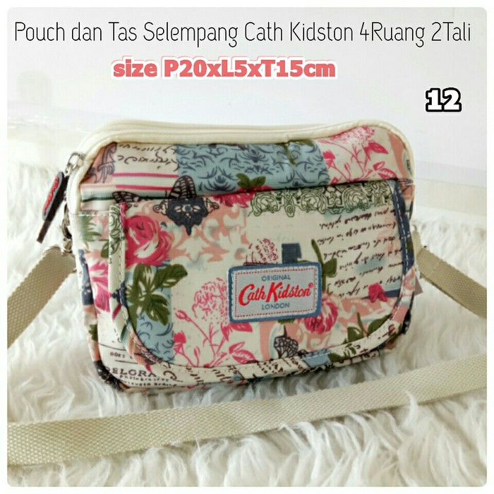 Unik KIDSTON 4Ruang  Tas Selempang Wanita Import 2Tali Limited