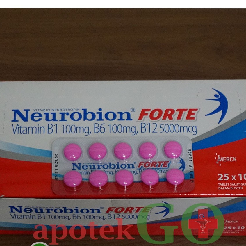 Neurobion Forte 5000 Merah K Vitamin Neurotropik Vitamin B1 B6 Dan B12 Indonesia