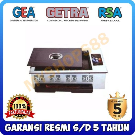 Getra Yakiniku Stove Electric Griller Sistem Tanam EKL-1000D