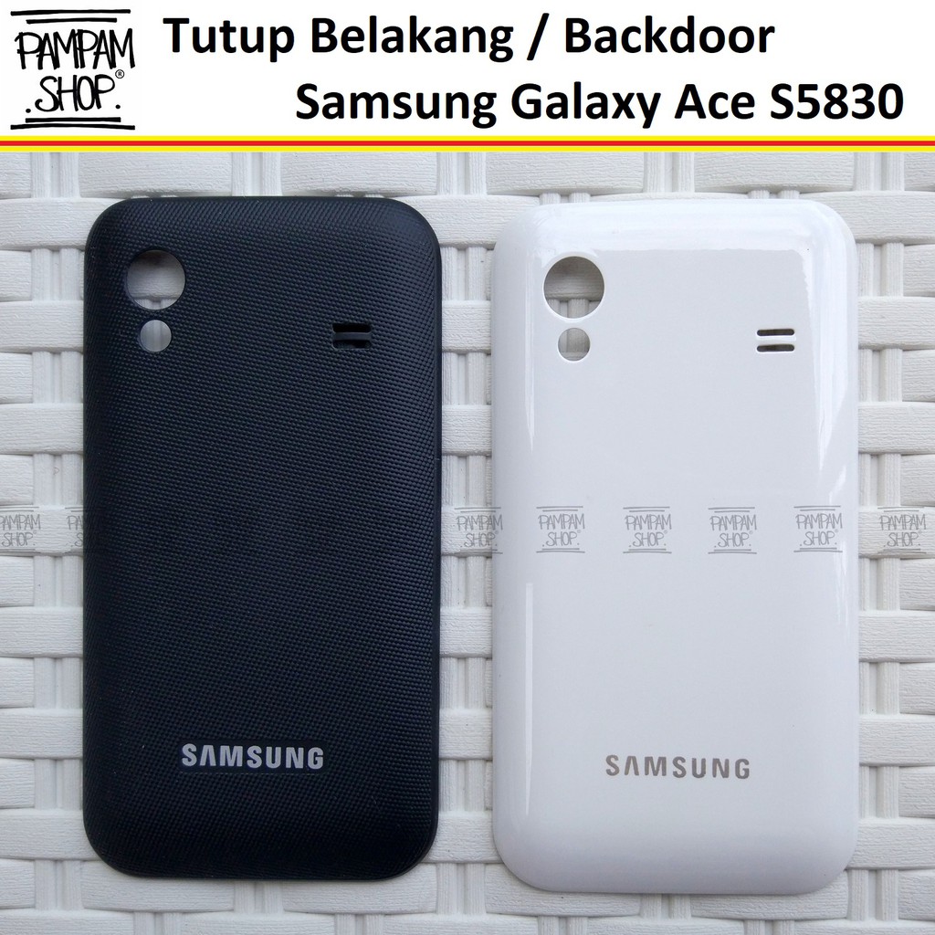 Tutup Belakang Baterai Casing Backdoor Back Door Cover Samsung Galaxy Ace 1 S5830 Original OEM