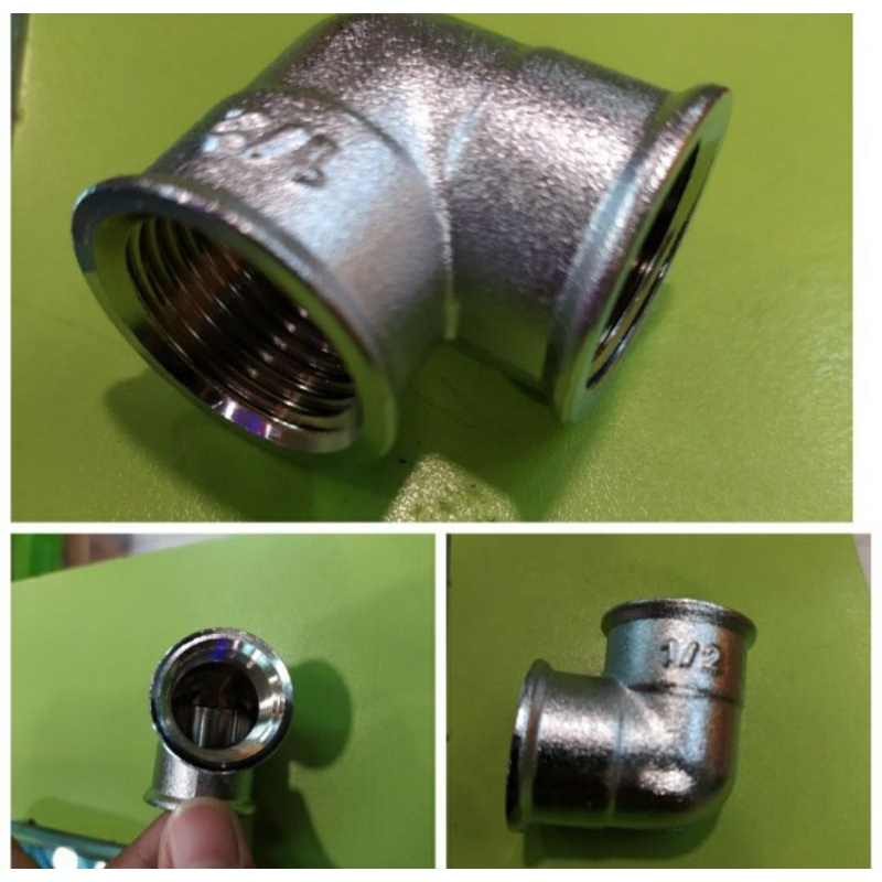 Elbo Drat Dalam 1/2&quot; Inch/Sok Drat Dalam